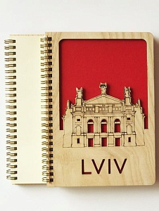 Notepad Lviv Opera House ZLOT - Вже Вже